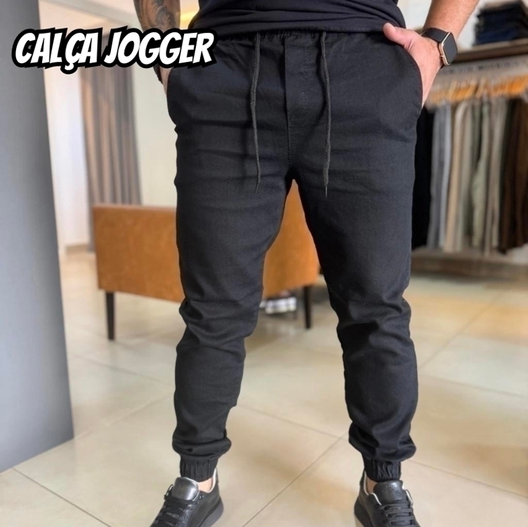 Calça Jogger Masculina Skinny Camufladas Ou Preta C Elastico Calça Jogger Masculina Skinny Camufladas Ou Preta C Elastico