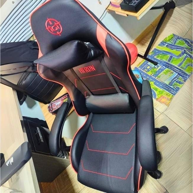 Cadeira Gamer TGT Heron TC, Preto e Vermelho, TGT-HRTC-BR02 - TGT Target Cadeira Gamer TGT Heron TC, Preto e Vermelho, TGT-HRTC-BR02 - TGT Target
