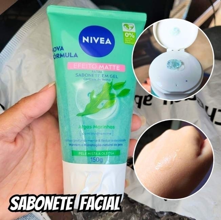 NIVEA Sabonete Facial em Gel Purificante Efeito Matte 150g NIVEA Sabonete Facial em Gel Purificante Efeito Matte 150g