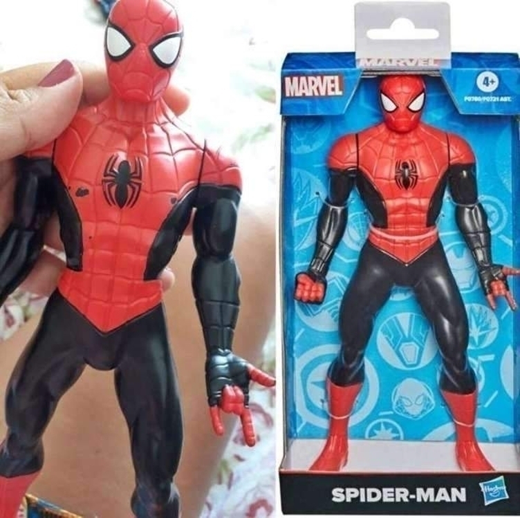 Marvel, Boneco Homem-Aranha Olympus, Vermelho e Preto Marvel, Boneco Homem-Aranha Olympus, Vermelho e Preto