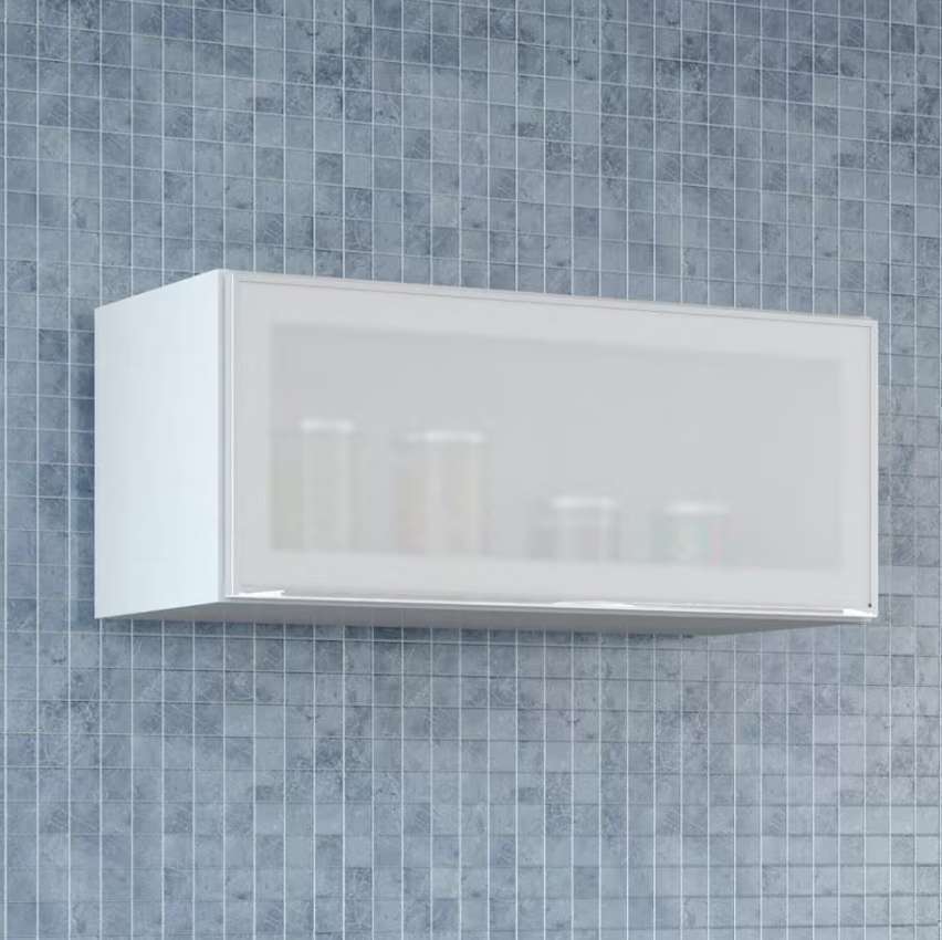 Armário Aéreo para Geladeira Bartira Chef com 1 Porta de Vidro Armário Aéreo para Geladeira Bartira Chef com 1 Porta de Vidro