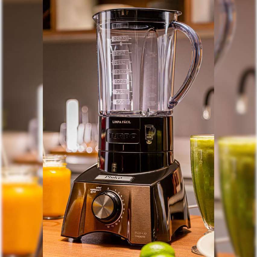 Liquidificador Philco Pro Maxx 1400w Limpa Fácil Preto Plq1430p 220v Liquidificador Philco Pro Maxx 1400w Limpa Fácil Preto Plq1430p 220v