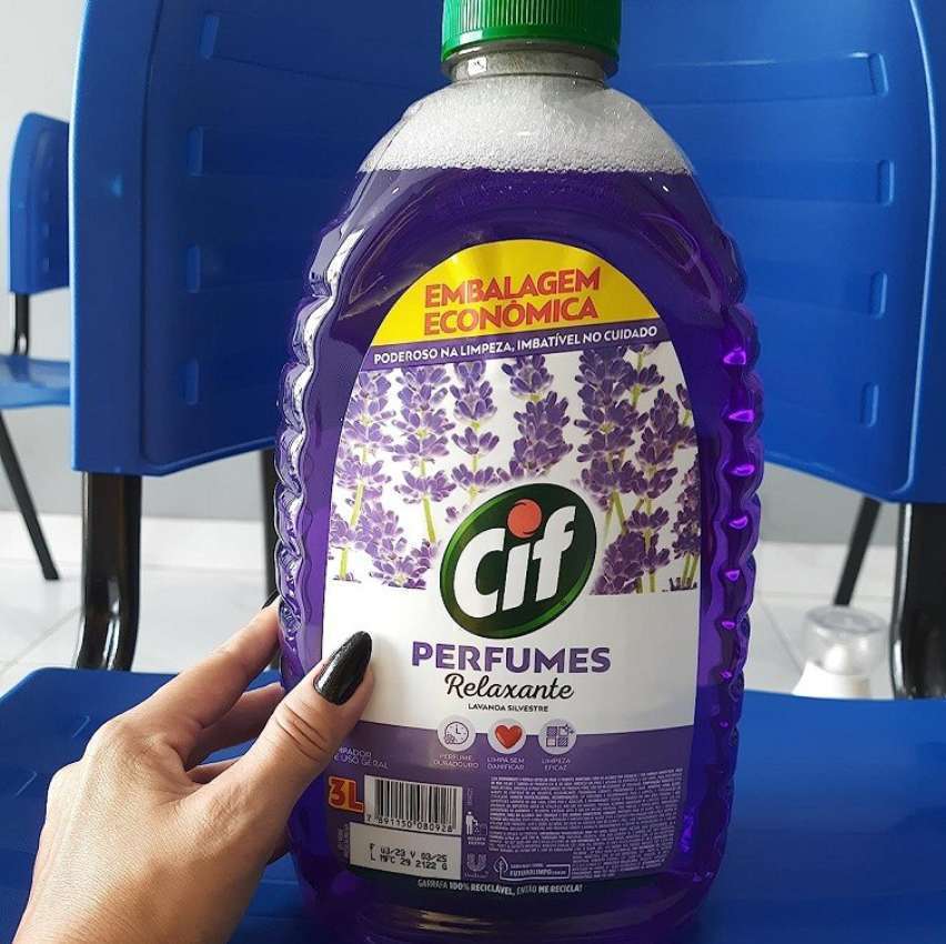Limpador de Uso Geral Perfumado Relaxante Lavanda Silvestre Cif Perfumes Frasco 3l Embalagem Econômica, Cif Limpador de Uso Geral Perfumado Relaxante Lavanda Silvestre Cif Perfumes Frasco 3l Embalagem Econômica, Cif