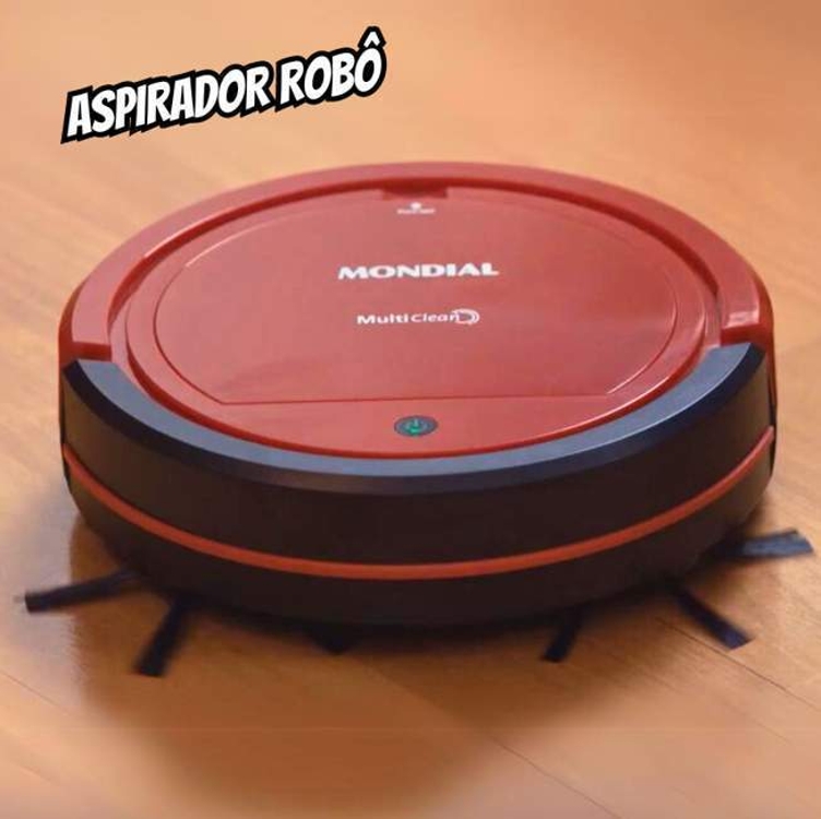 Robô Aspirador de Pó Mondial RB-09 30W Robô Aspirador de Pó Mondial RB-09 30W
