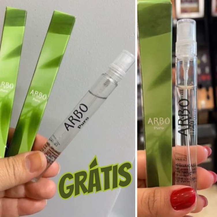 Grátis - Miniatura Arbo Puro 10ml Grátis - Miniatura Arbo Puro 10ml