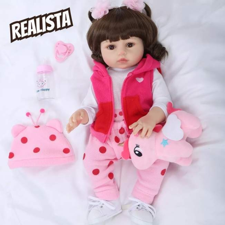 Menina Silicone-doll Exclusiva Linda Natal Pode Dar Banho Menina Silicone-doll Exclusiva Linda Natal Pode Dar Banho