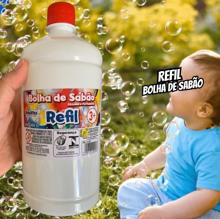 Refil de Bolhas 1 LT Refil de Bolhas 1 LT