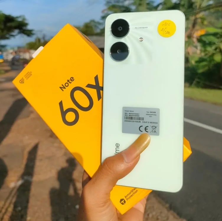 Smartphone Realme Note 60x Dual Sim 64 Gb 3 Gb Ram Verde Smartphone Realme Note 60x Dual Sim 64 Gb 3 Gb Ram Verde