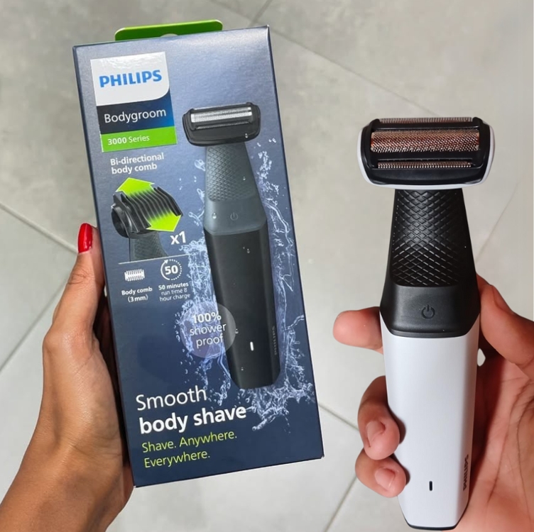 Philips Bodygroom Aparador e Raspador de Pelos para o Corpo, Uso Seco e Molhado, à Prova d’água, Bivolt – BG3007/01 Philips Bodygroom Aparador e Raspador de Pelos para o Corpo, Uso Seco e Molhado, à Prova d’água, Bivolt – BG3007/01