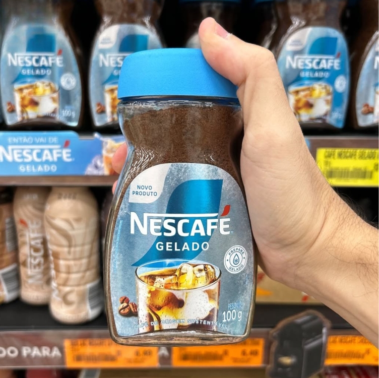 NESCAFÉ Gelado Café Solúvel 100g NESCAFÉ Gelado Café Solúvel 100g