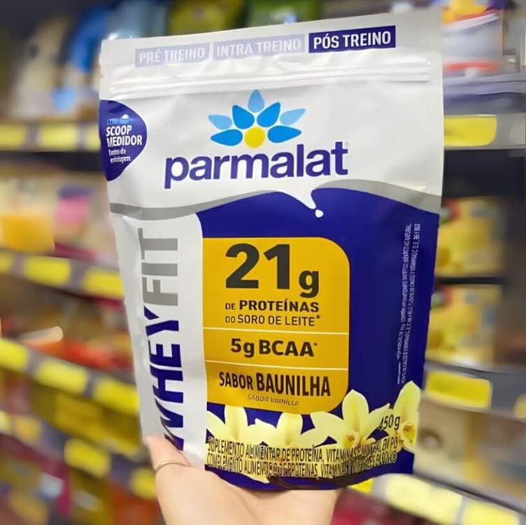 Parmalat Whey Protein Baunilha 450g Parmalat Whey Protein Baunilha 450g