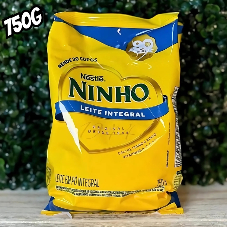 Ninho, Leite Po Integral, Pacote 750g Ninho, Leite Po Integral, Pacote 750g