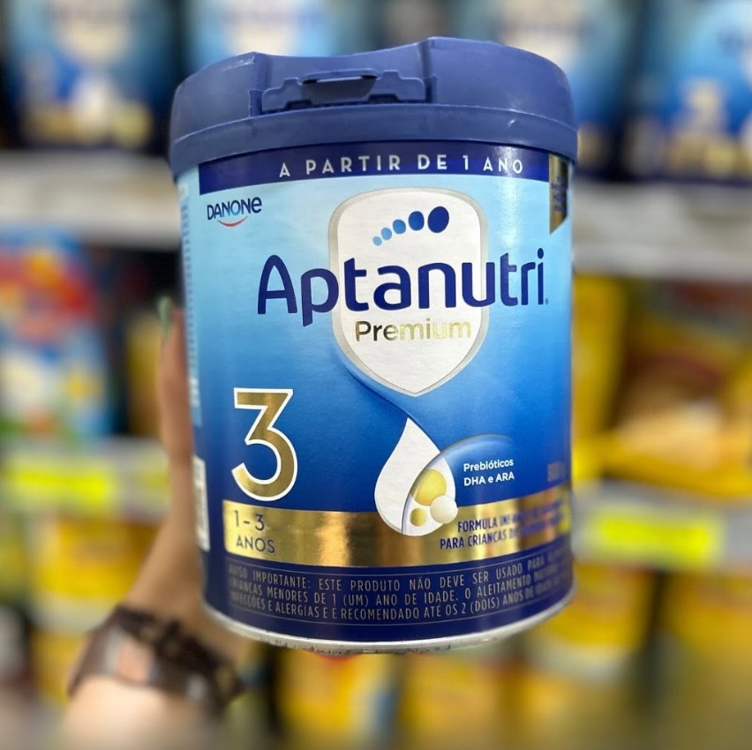 Danone Nutricia - Aptanutri Premium 3, 1-3 anos, Fórmula de Seguimento, 800g Danone Nutricia - Aptanutri Premium 3, 1-3 anos, Fórmula de Seguimento, 800g