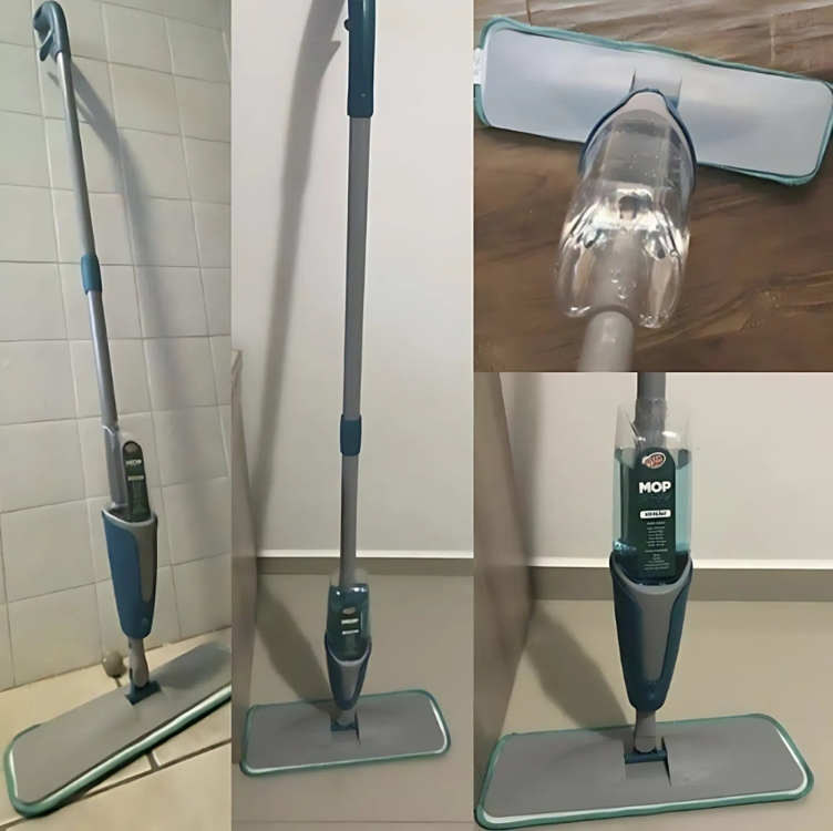 Flash Limp MOP7800 - Mop Spray com Dispenser de 400 ml, (Borrifa, Limpa e Seca), Verde Flash Limp MOP7800 - Mop Spray com Dispenser de 400 ml, (Borrifa, Limpa e Seca), Verde