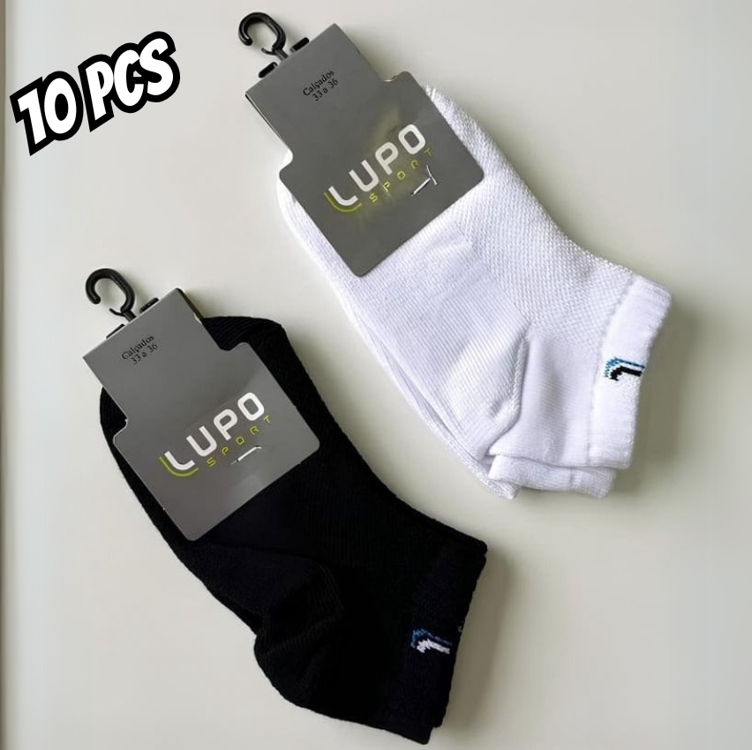 Kit/10 pares de Meias Lupo Sport Sortido 3225-960 Kit/10 pares de Meias Lupo Sport Sortido 3225-960