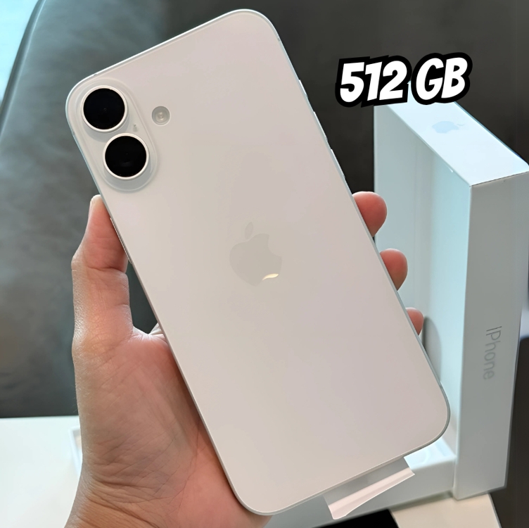 Apple iPhone 16 Plus (512 GB) - Branco - Distribuidor Autorizado Apple iPhone 16 Plus (512 GB) - Branco - Distribuidor Autorizado