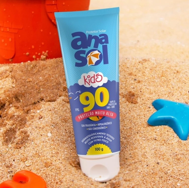 Protetor Solar KIDS FPS 90 100g - Anasol Protetor Solar KIDS FPS 90 100g - Anasol