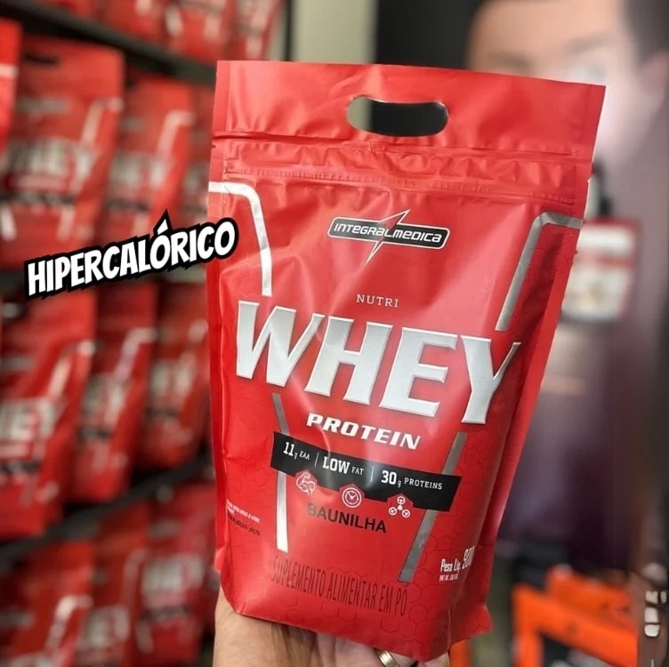 Nutri Whey Protein Pouch Chocolate 900g Integralmédica Nutri Whey Protein Pouch Chocolate 900g Integralmédica
