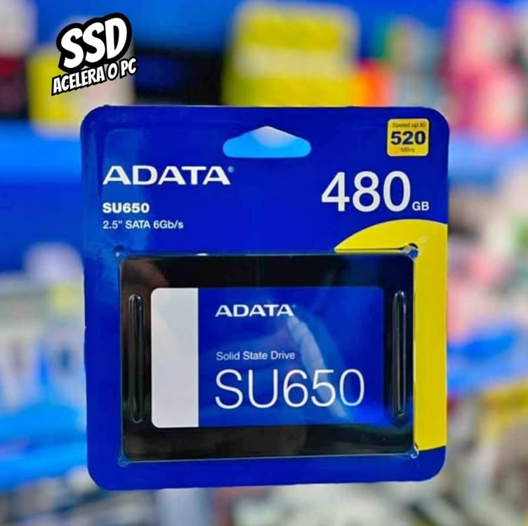 SSD Adata SU650 480GB SATA III 2.5" SSD Adata SU650 480GB SATA III 2.5"