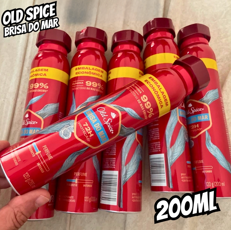Desodorante Spray Antitranspirante Old Spice Mar Profundo - 200ml Desodorante Spray Antitranspirante Old Spice Mar Profundo - 200ml