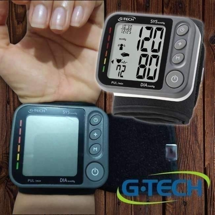 Aparelho Medidor De Pressão Digital Pulso Gp450 G-tech Cor Cinza Aparelho Medidor De Pressão Digital Pulso Gp450 G-tech Cor Cinza