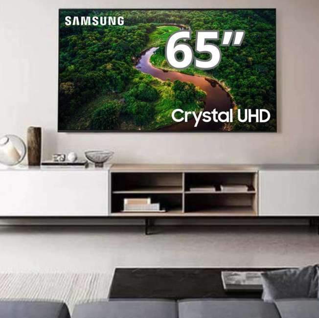 Smart Tv 65” Uhd 4k Led Crystal Samsung 65cu8000 - Wi-fi Bluetooth Alexa 3 Hdmi Smart Tv 65” Uhd 4k Led Crystal Samsung 65cu8000 - Wi-fi Bluetooth Alexa 3 Hdmi