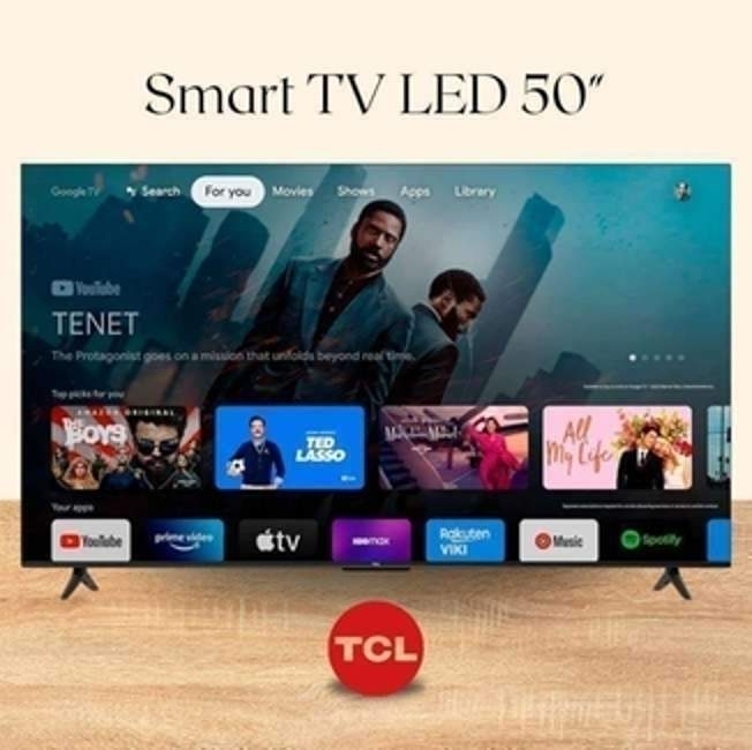Smart Tv Led 50" 4k Uhd Tcl 50p635 - Google Tv, Wifi, Hdmi , Preto Smart Tv Led 50" 4k Uhd Tcl 50p635 - Google Tv, Wifi, Hdmi , Preto