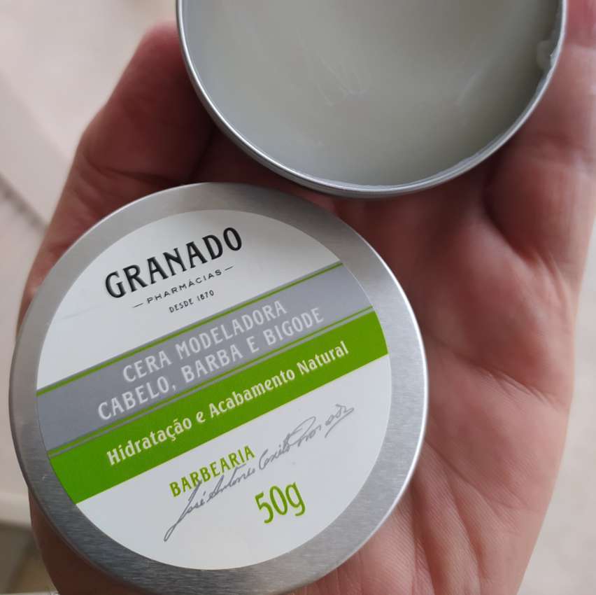 Granado - Cera Modeladora Cabelo, Barba e Bigode 50g Granado - Cera Modeladora Cabelo, Barba e Bigode 50g