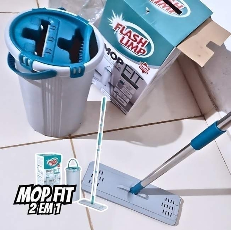 Flash Limp, MOP6088 FIT - Mop Lava e Seca, Verde Flash Limp, MOP6088 FIT - Mop Lava e Seca, Verde
