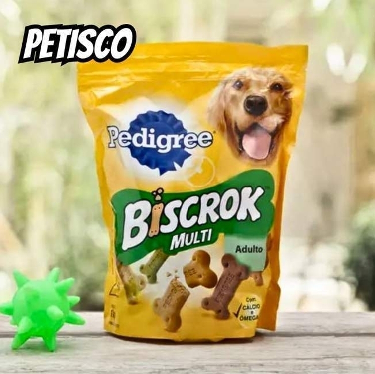 Biscoito Pedigree Biscrok Para Cães Adultos Multi 1 Kg Biscoito Pedigree Biscrok Para Cães Adultos Multi 1 Kg