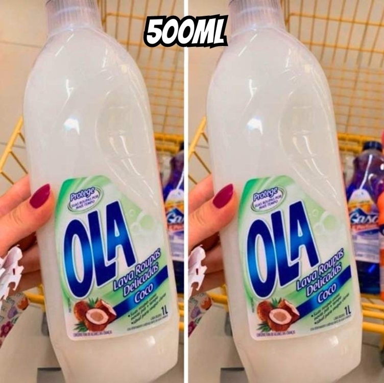 Lava Roupas Ola Coco 500ml Lava Roupas Ola Coco 500ml