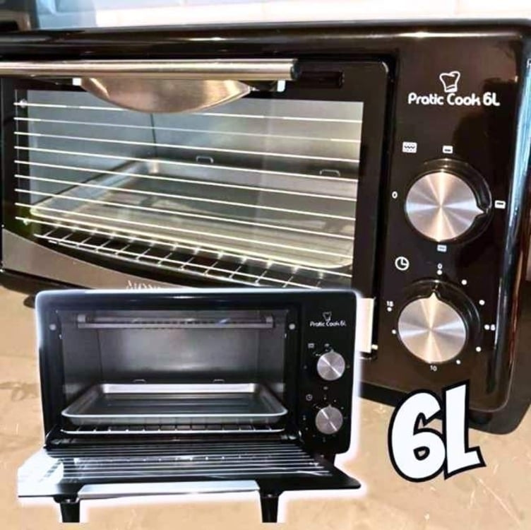 Forno Pratic Cook 6L, Mondial, Preto, 650W, 110V - FR-09 Forno Pratic Cook 6L, Mondial, Preto, 650W, 110V - FR-09