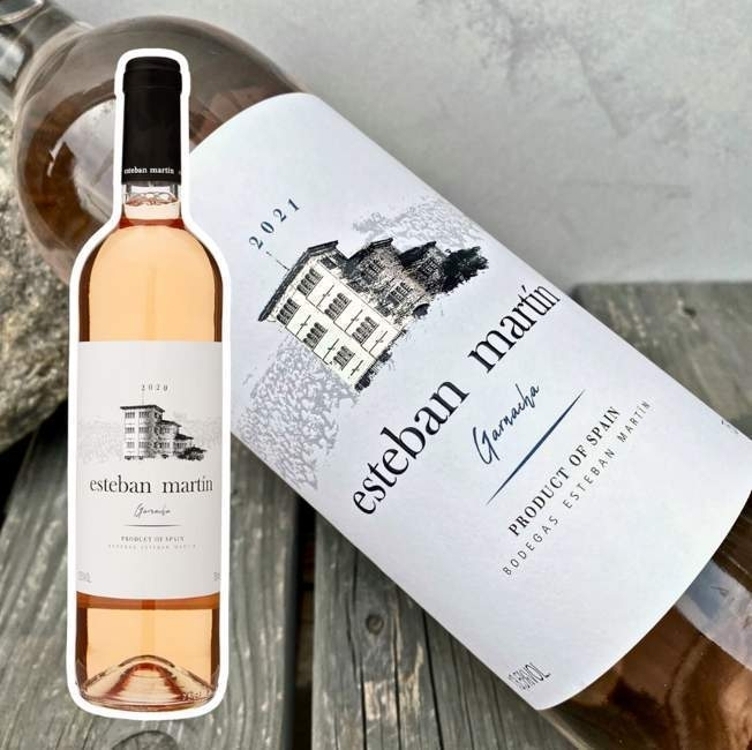 Bodegas Esteban Martin Vinho Rosé Esteban Martín D.O.P. Cariñena Garnacha Rosado 750 Ml Garnacha Bodegas Esteban Martin Vinho Rosé Esteban Martín D.O.P. Cariñena Garnacha Rosado 750 Ml Garnacha