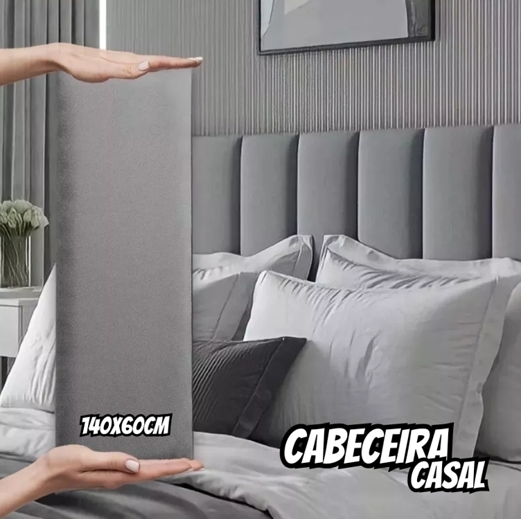 Cabeceira Para Cama Casal Box Estofada 140x60cm Varias Cores Cabeceira Para Cama Casal Box Estofada 140x60cm Varias Cores