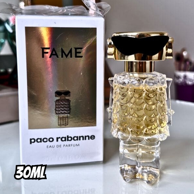 Paco Rabanne Fame Edp 30ml Para Feminino Recarregável Paco Rabanne Fame Edp 30ml Para Feminino Recarregável
