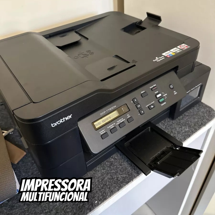 Impressora Multifuncional Cor Brother Inkbenefit Tank Dcp-t720dw 127v Impressora Multifuncional Cor Brother Inkbenefit Tank Dcp-t720dw 127v