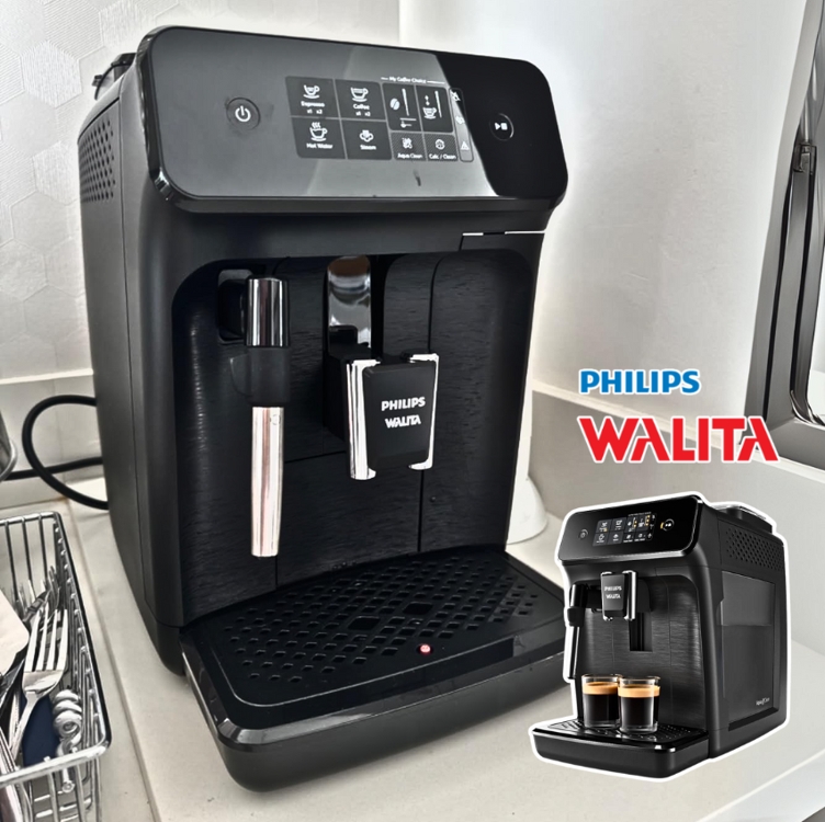 Cafeteira Espresso Automática Série 1200 Philips Walita, Preta, 1500W, 110v - EP1220/15 Cafeteira Espresso Automática Série 1200 Philips Walita, Preta, 1500W, 110v - EP1220/15