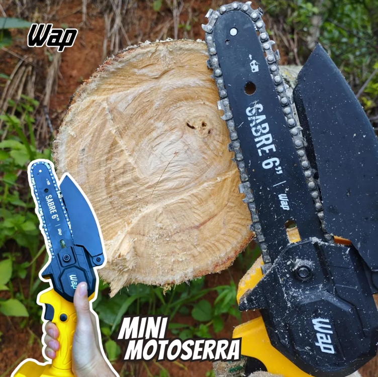 Mini Moto Serra Elétrica A Bateria 21v 6 Pol. Wap K21 S02 Mini Moto Serra Elétrica A Bateria 21v 6 Pol. Wap K21 S02