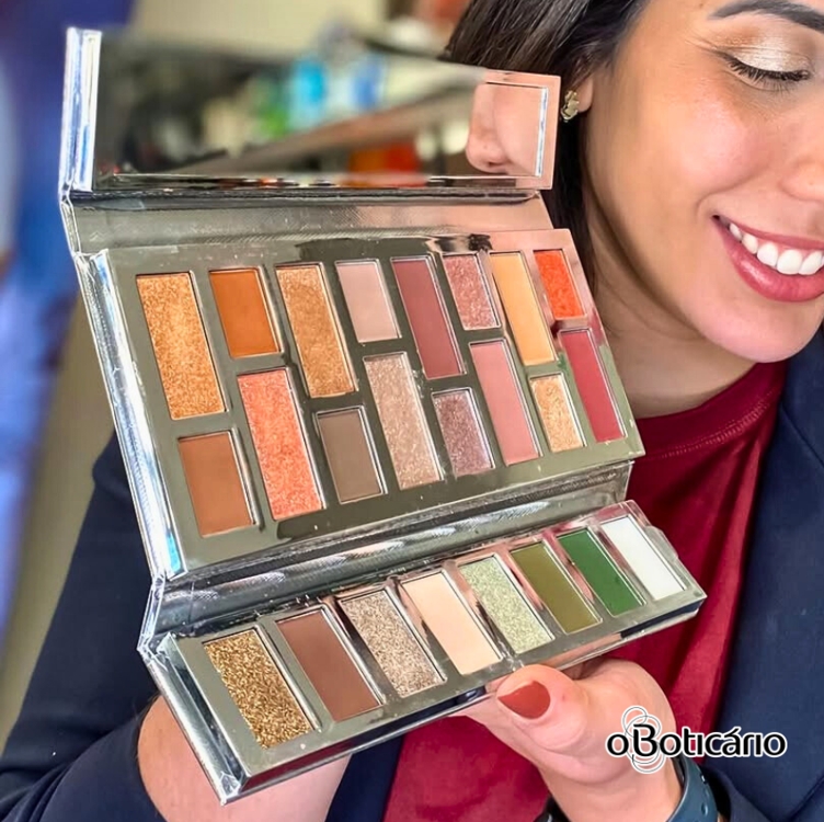 O Boticário Make B. One Paleta De Sombras 24g O Boticário Make B. One Paleta De Sombras 24g