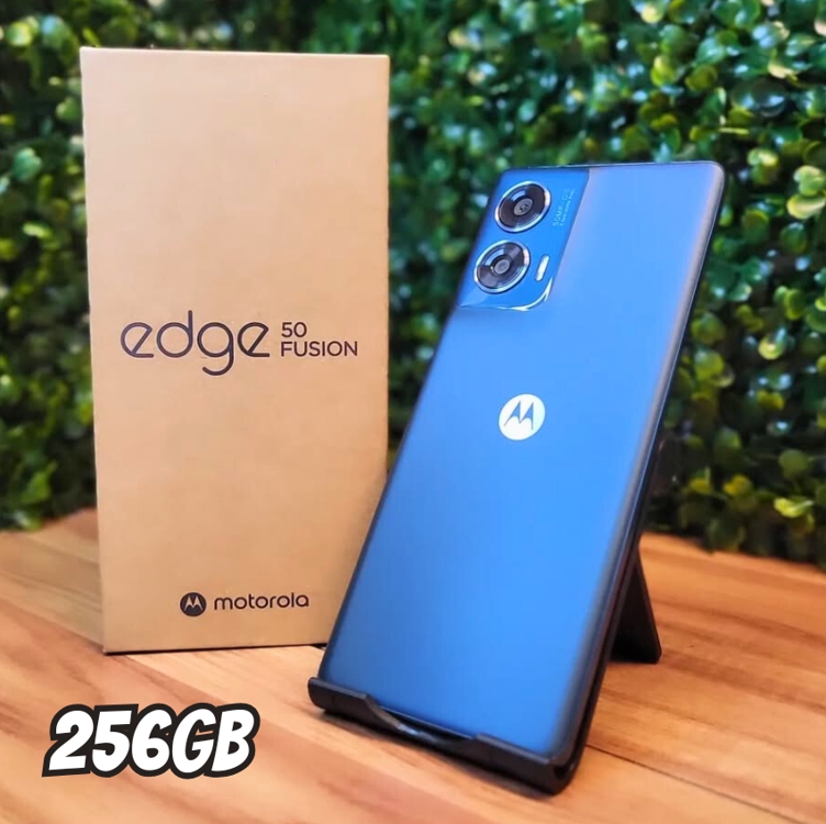 Smartphone Motorola Edge 50 Fusion 5G - 256GB 16GB (8GB RAM+8GB Ram Boost) 50MP Sony AI Camera IP68 NFC - Blue Teal Smartphone Motorola Edge 50 Fusion 5G - 256GB 16GB (8GB RAM+8GB Ram Boost) 50MP Sony AI Camera IP68 NFC - Blue Teal
