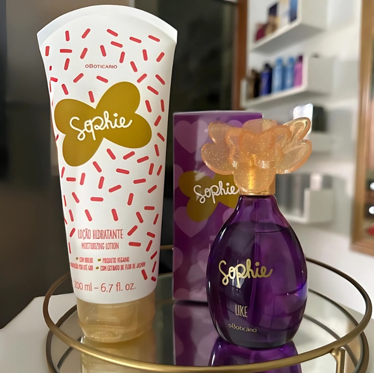 O Boticário Petit Sophie Like: Colônia + Loção O Boticário Petit Sophie Like: Colônia + Loção