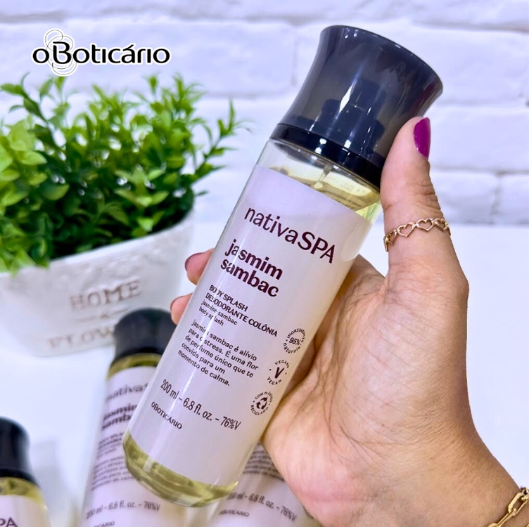 Body Splash Desodorante Colônia Nativa Spa Jasmim Sambac Body Splash Desodorante Colônia Nativa Spa Jasmim Sambac