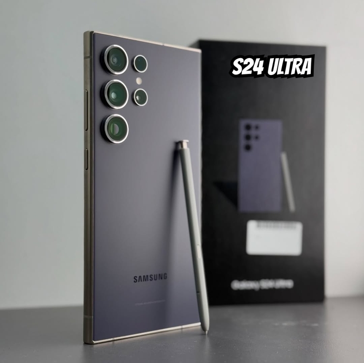Smartphone Samsung Galaxy S24 Ultra, Galaxy AI, Selfie de 12MP, Tela de 6.8" 1-120Hz, 256GB, 12GB RAM - Titânio Preto Smartphone Samsung Galaxy S24 Ultra, Galaxy AI, Selfie de 12MP, Tela de 6.8" 1-120Hz, 256GB, 12GB RAM - Titânio Preto