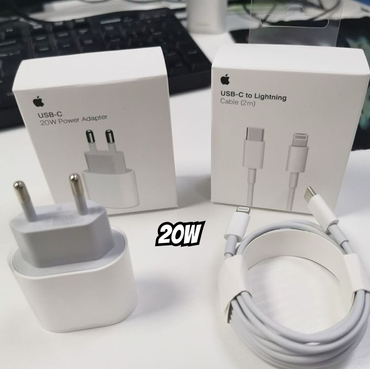 Carregador Fonte Apple iPad iPhone Turbo Original Usb-c 20w Carregador Fonte Apple iPad iPhone Turbo Original Usb-c 20w
