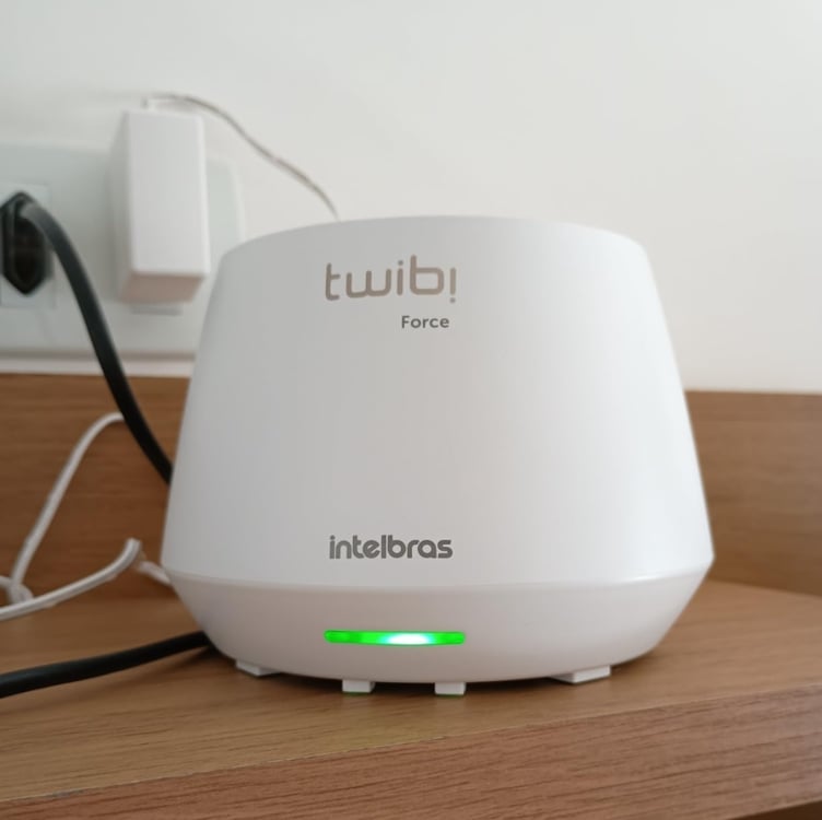Roteador Sem Fio Wi-fi 6 Mesh Twibi Force AX Branco Intelbras Roteador Sem Fio Wi-fi 6 Mesh Twibi Force AX Branco Intelbras
