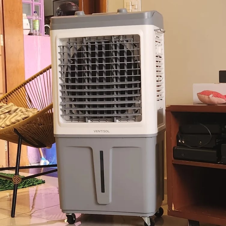 Climatizador De Ar Ventisol 60l 150w Clin 60 Pro - 127v Cor Cinza 110v