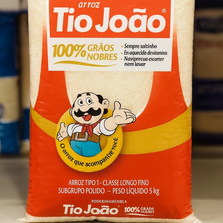 Arroz Branco Tio João 5 Kg Arroz Branco Tio João 5 Kg