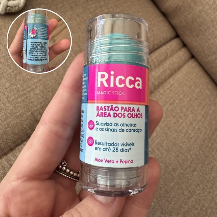 Ricca Bastão para área dos olhos Ricca Bastão para área dos olhos