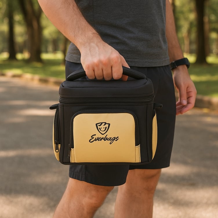 Bolsa Térmica Fitness Lancheira Master Marmita Dourado Bolsa Térmica Fitness Lancheira Master Marmita Dourado