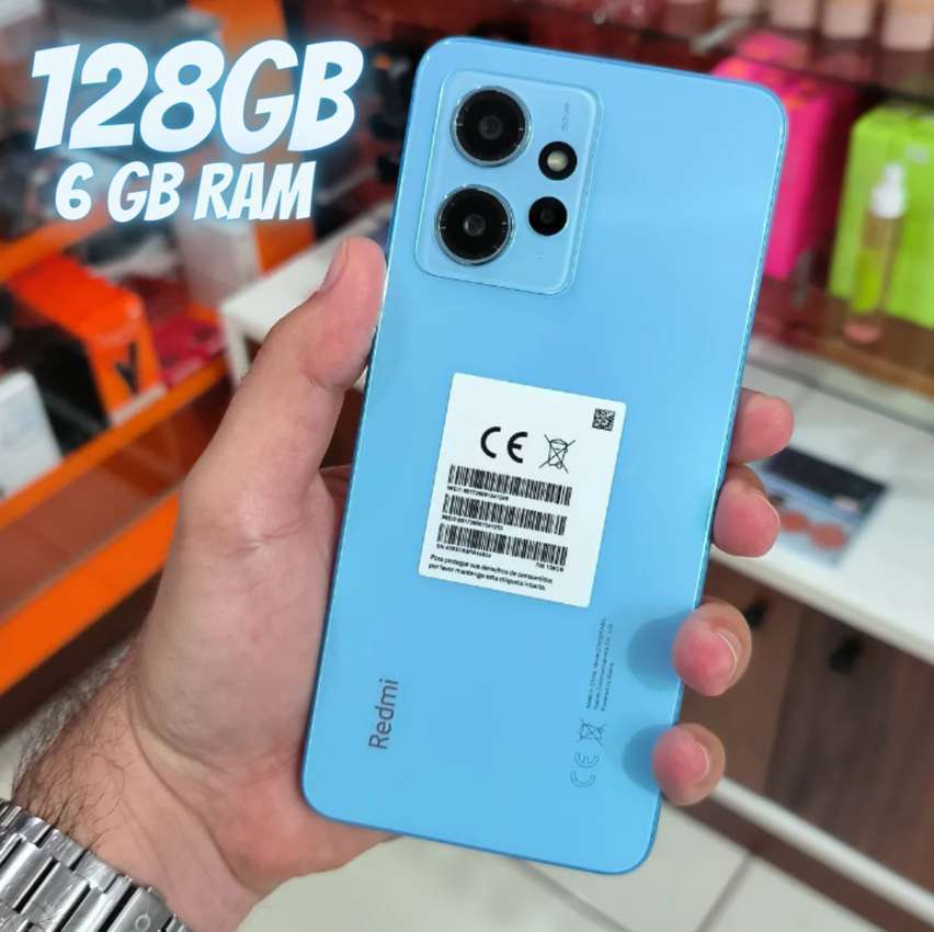 Smartphone Xiaomi Note 12 4G 128GB 6GB Ram (VERSAO GLOBAL) (Ice Blue) Smartphone Xiaomi Note 12 4G 128GB 6GB Ram (VERSAO GLOBAL) (Ice Blue)